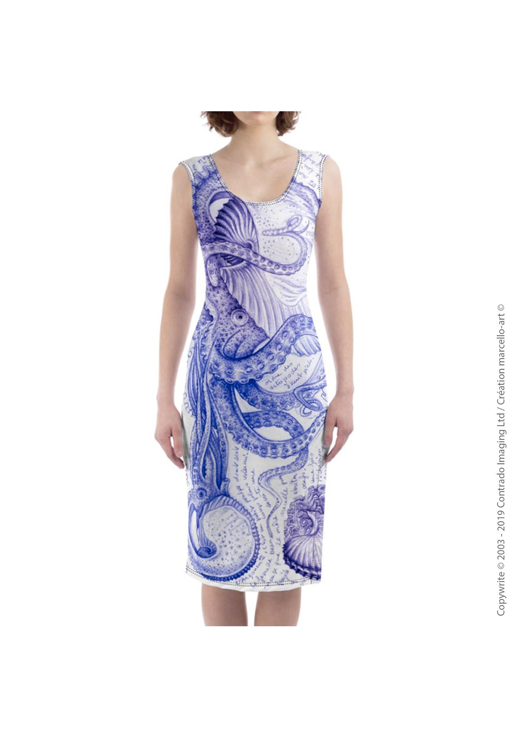 Marcello-art: Dresses Mid-length dress 283 Argonaut