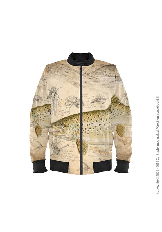 Marcello-art: Bombers Bomber 372 Brown trout