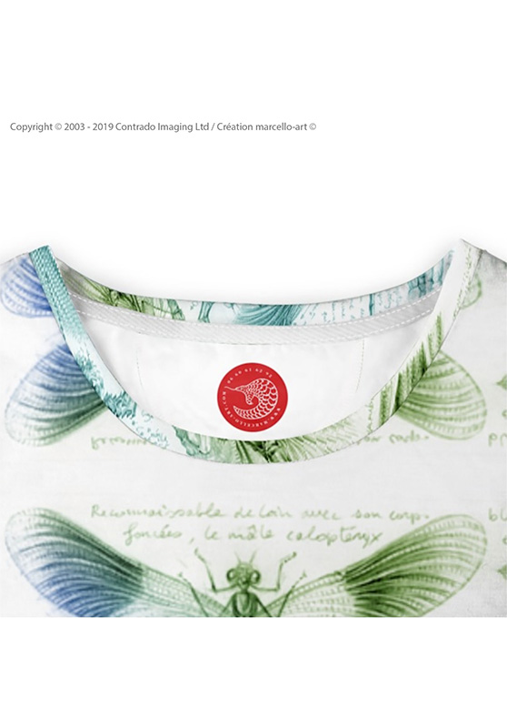 Marcello-art: Long sleeved T-shirt Long Sleeve T-Shirt 255 Caloptéryx