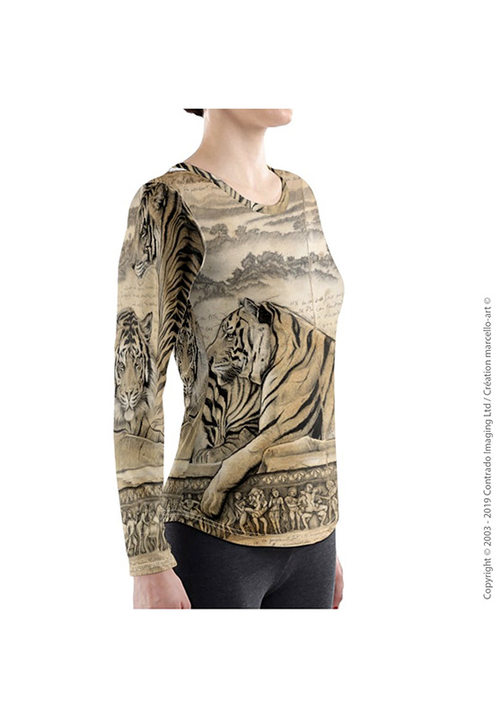 Marcello-art: Long sleeved T-shirt Long Sleeve T-Shirt 304 Kamasutra
