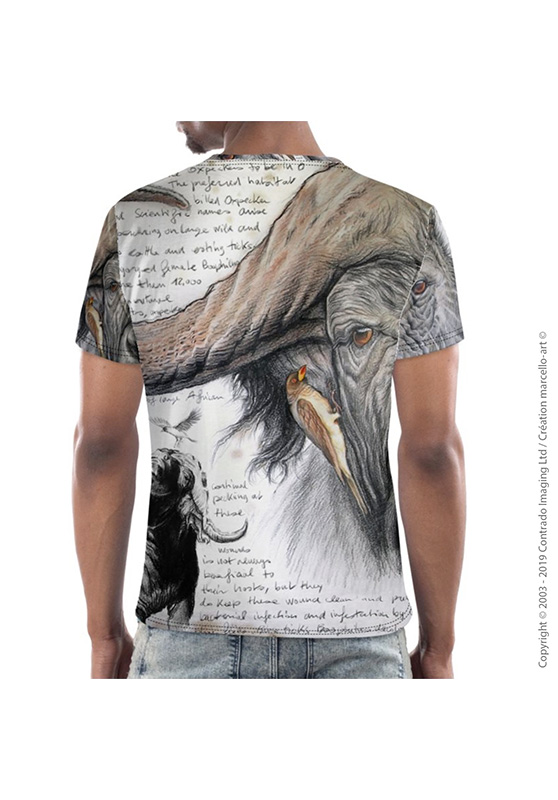 Marcello-art : T-shirt manches courtes T-Shirt manches courtes 227 Pic boeuf