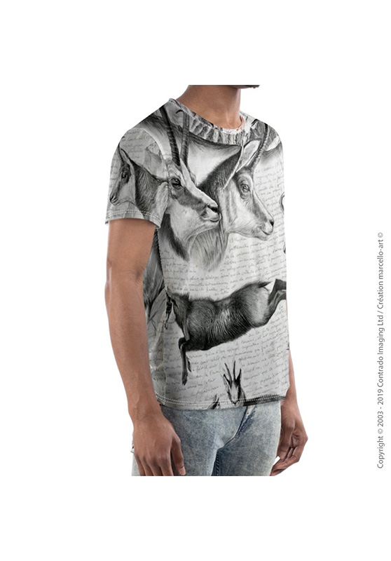 Marcello-art : T-shirt manches courtes T-Shirt manches courtes 349 Chamois