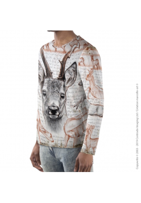 Marcello-art: For men Long Sleeve T-Shirt 280 Roe deer