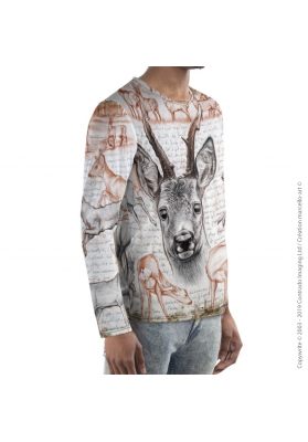 Marcello-art: For men Long Sleeve T-Shirt 280 Roe deer