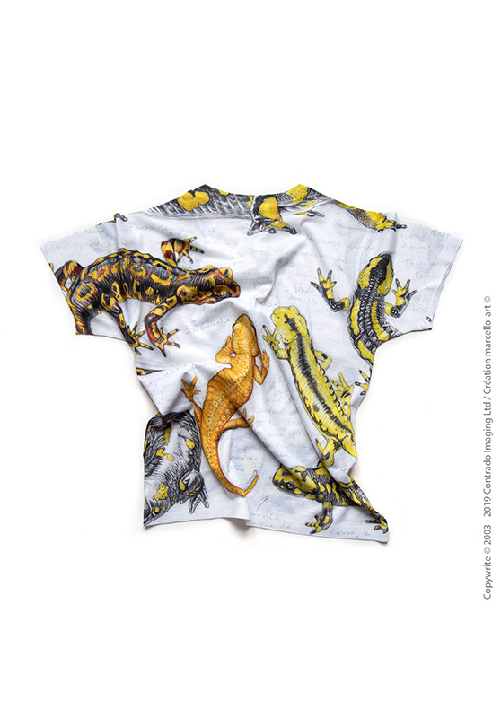 Marcello-art: T-shirt T-shirt 383 Salamander