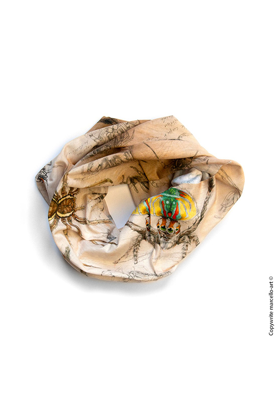 Marcello-art: Tube scarf Tube Scarf 82 Arachna