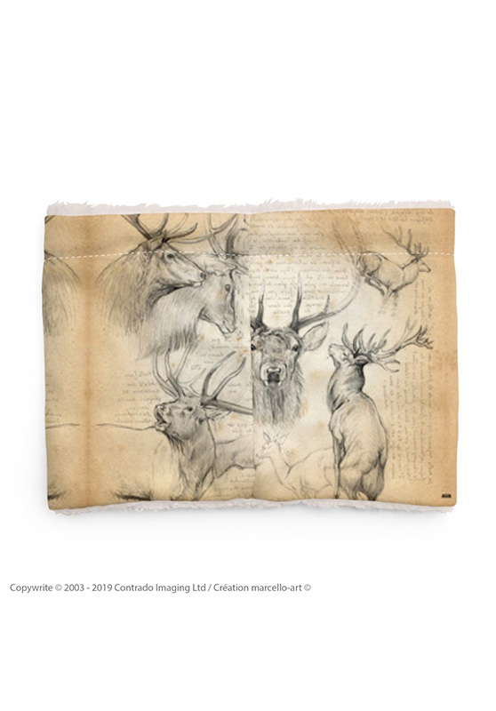 Marcello-art: Snood Snood 52 Red deer
