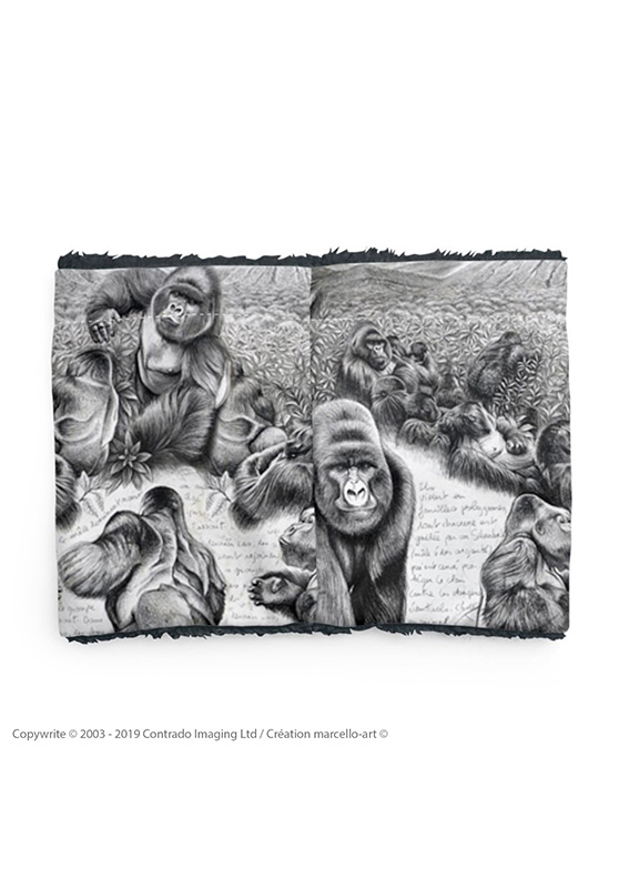Marcello-art : Snood Snood 301 Gorille Virunga