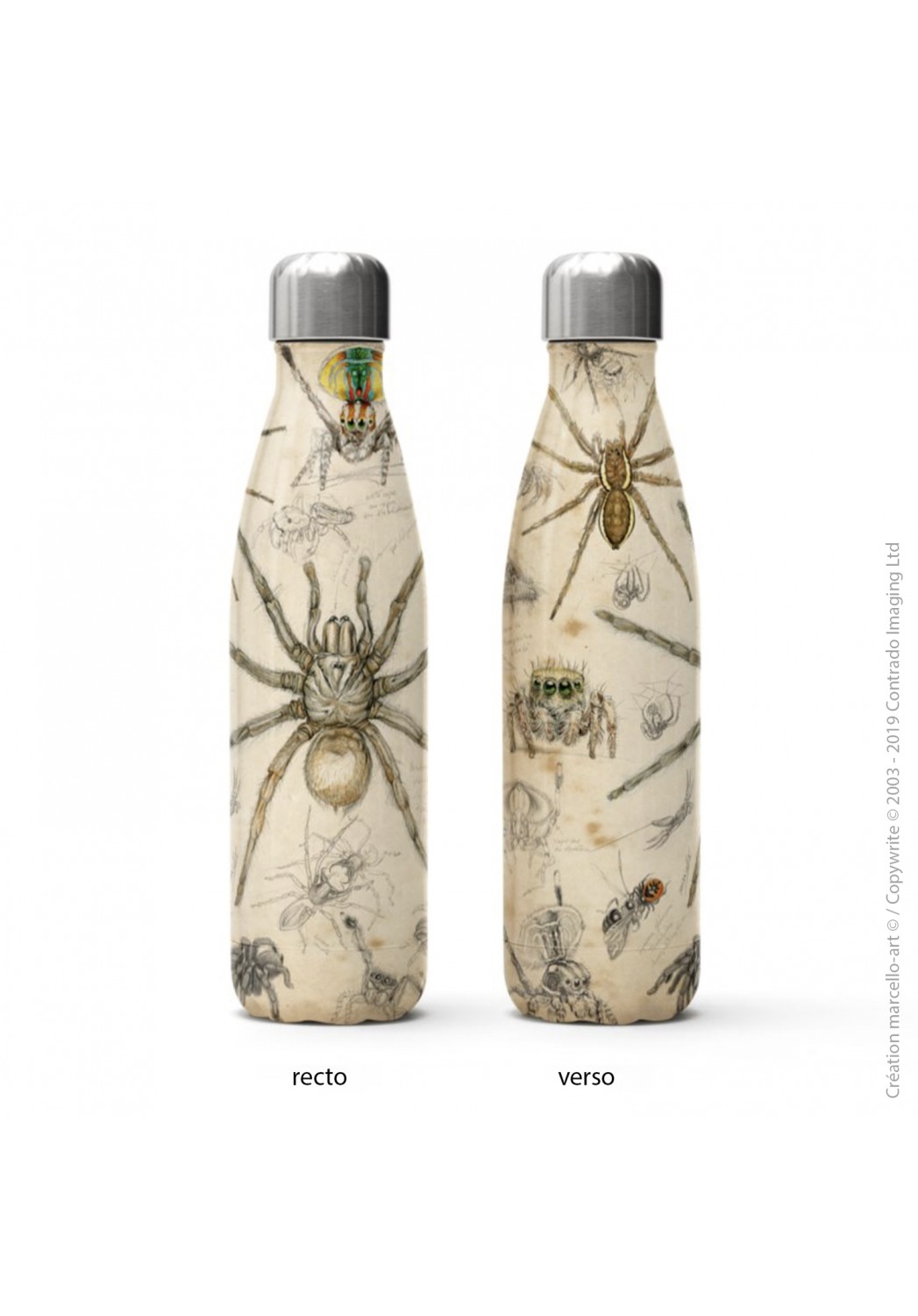 Marcello-art : Accessoires de décoration Bouteille isotherme 82 Arachna