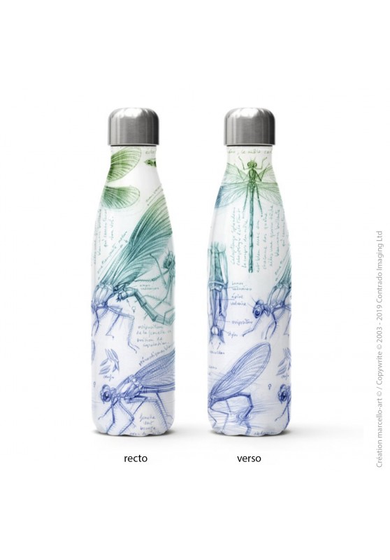 Marcello-art: Decoration accessoiries Isothermal bottle 255 calopteryx