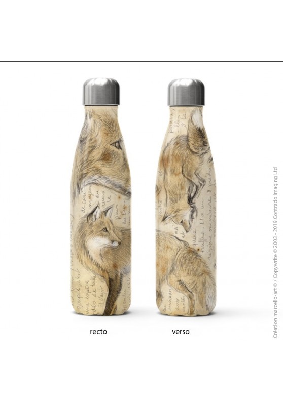Marcello-art: Decoration accessoiries Isothermal bottle 336 red fox
