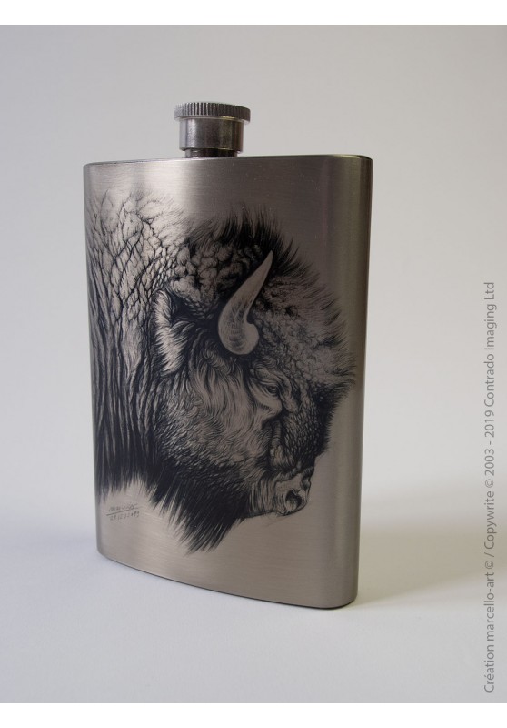 Marcello-art: Decoration accessoiries Flask 51 bighorn sheep
