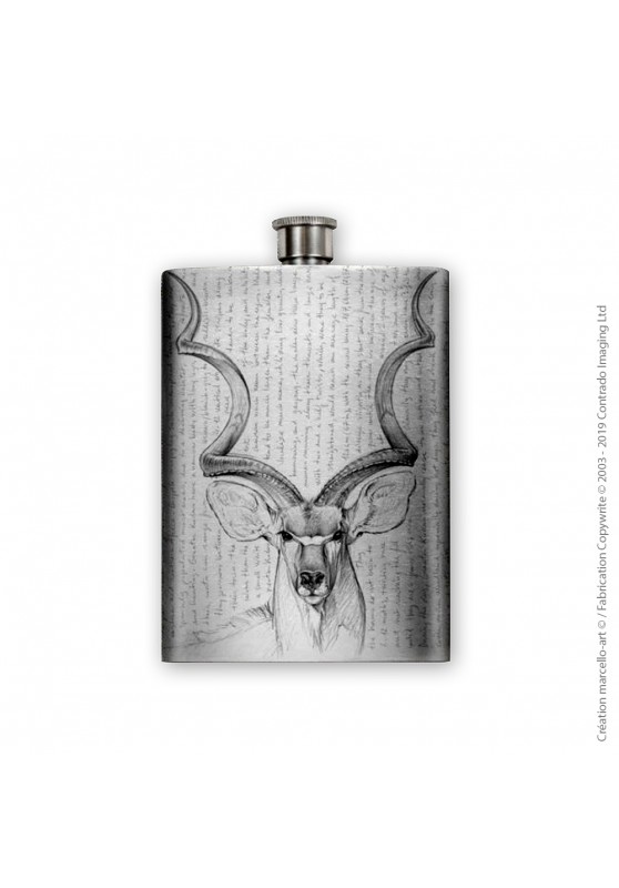 Marcello-art : Accessoires de décoration Flasque 170 grand kudu