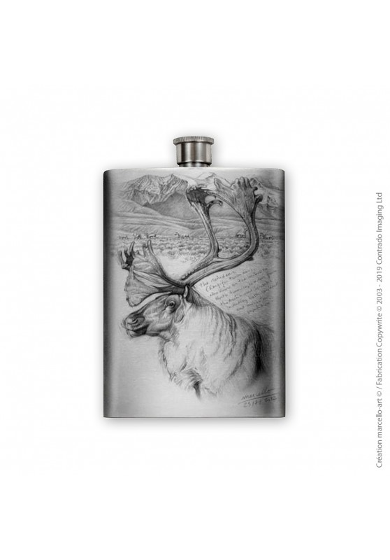 Marcello-art : Accessoires de décoration Flasque 190 caribou