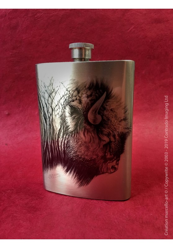 Marcello-art: Decoration accessoiries Flask 304 tiger head