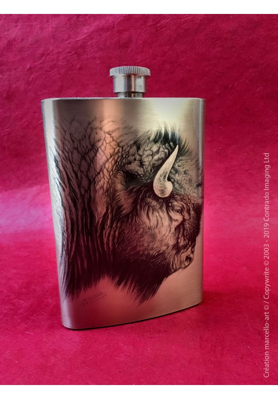 Marcello-art: Decoration accessoiries Flask 348 Alpine Ibex