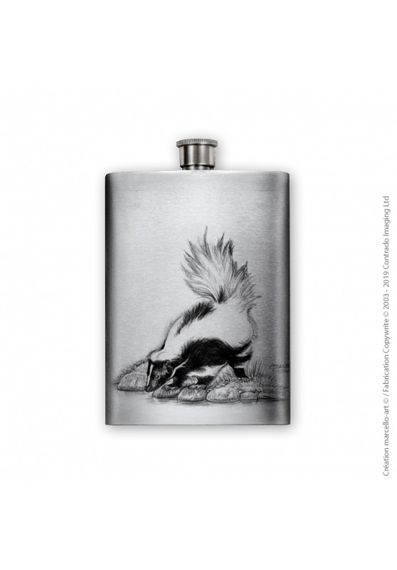Marcello-art: Decoration accessoiries Flask 393 skunk