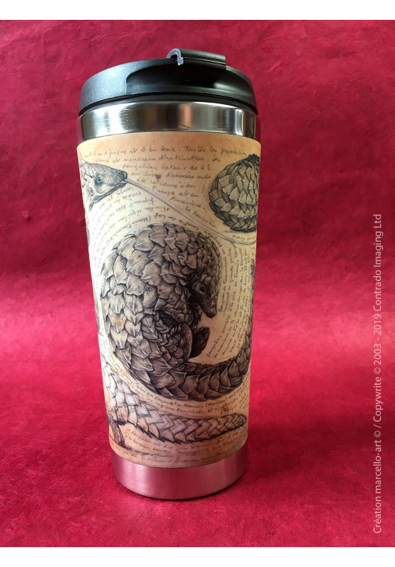 Marcello-art: Decoration accessoiries Thermos mug 363 cheetah sable antelope