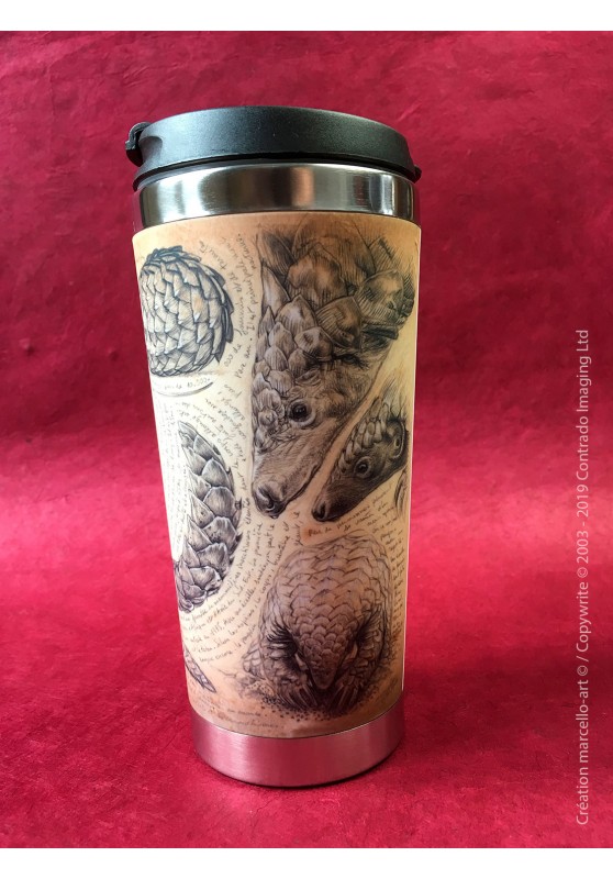Marcello-art: Decoration accessoiries Thermos mug 363 cheetah sable antelope