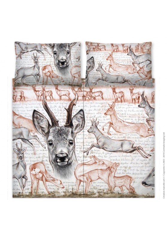 Marcello-art: Fashion accessory Duvet cover 280 roe deer