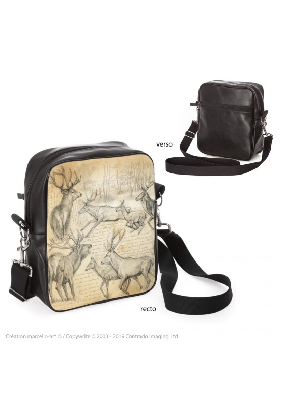 Marcello-art: Fashion accessory Bag 271 red deer