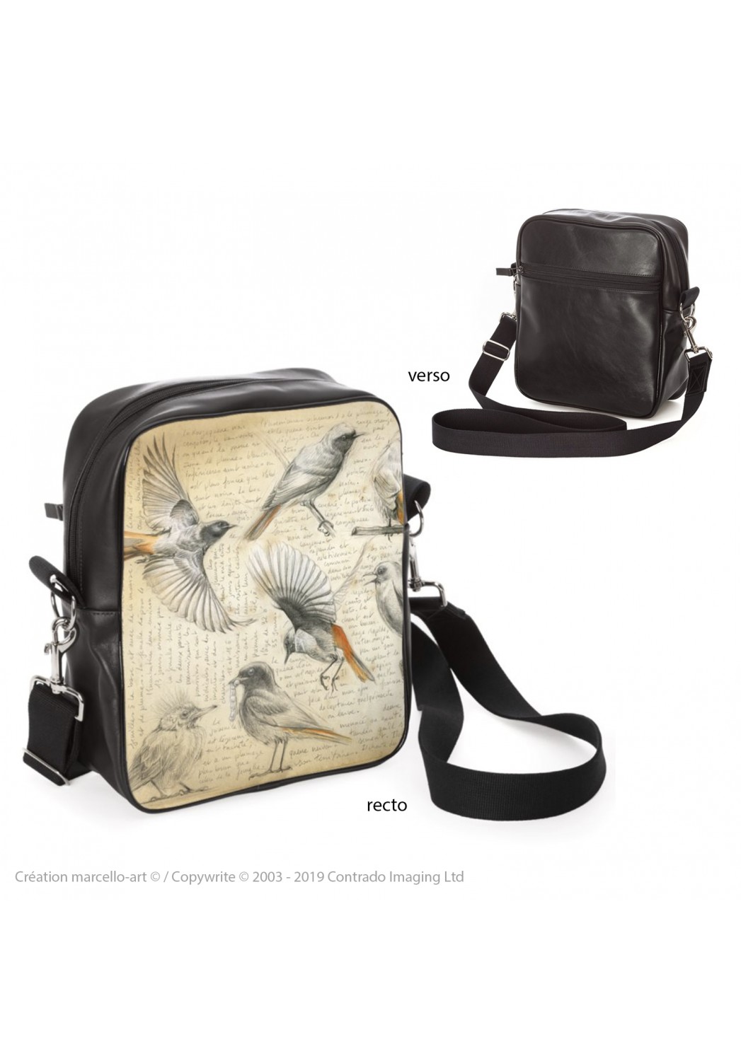 Marcello-art: Fashion accessory Bag 281 redstart