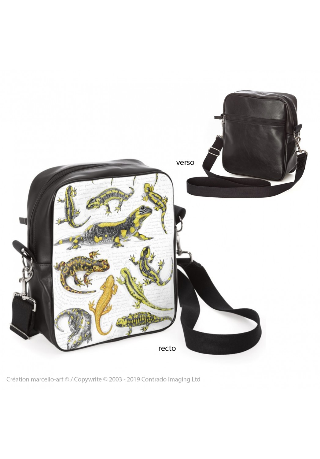 Marcello-art : Accessoires de mode Sacoche 383 salamandre