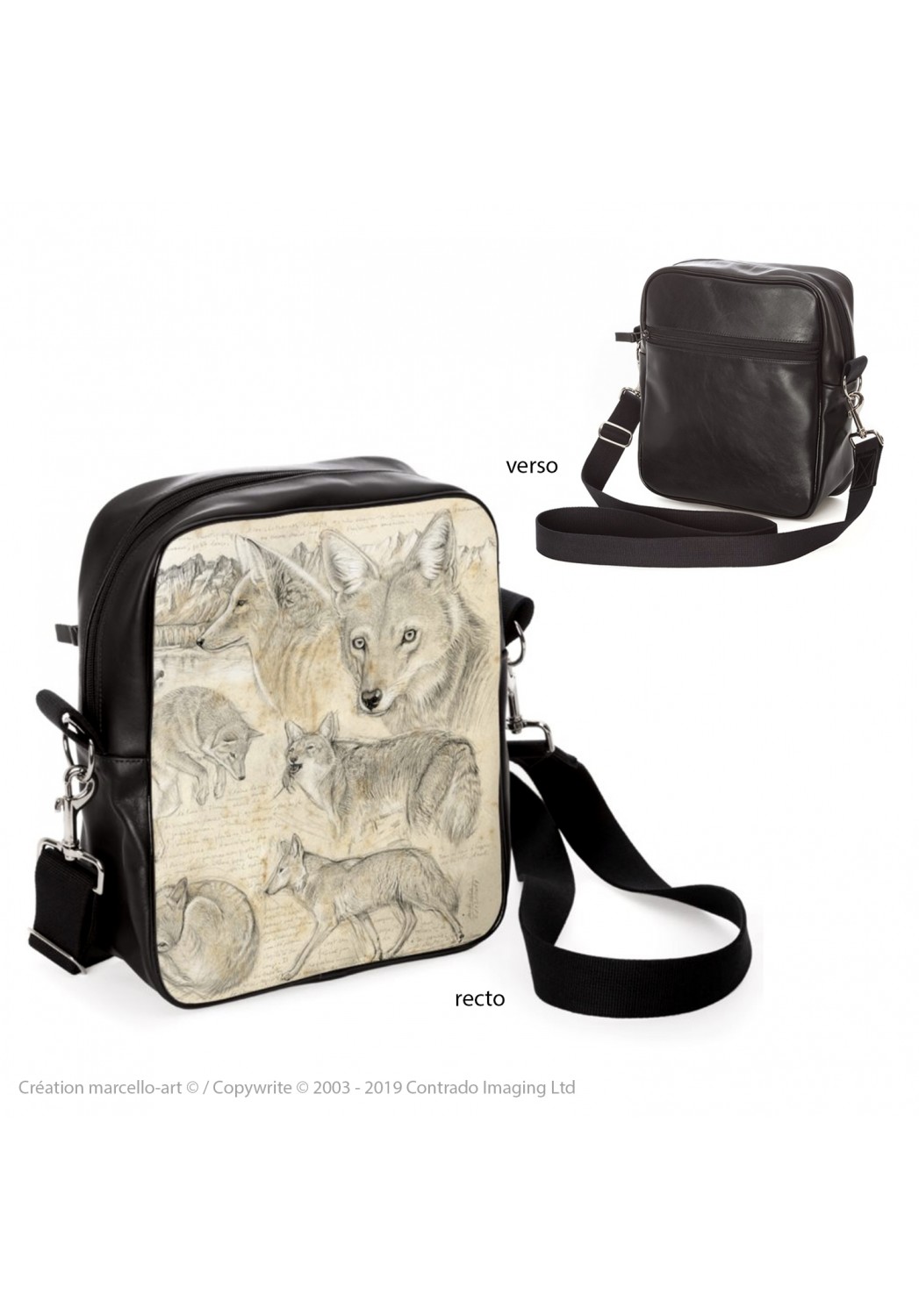 Marcello-art: Fashion accessory Bag 391 coyote