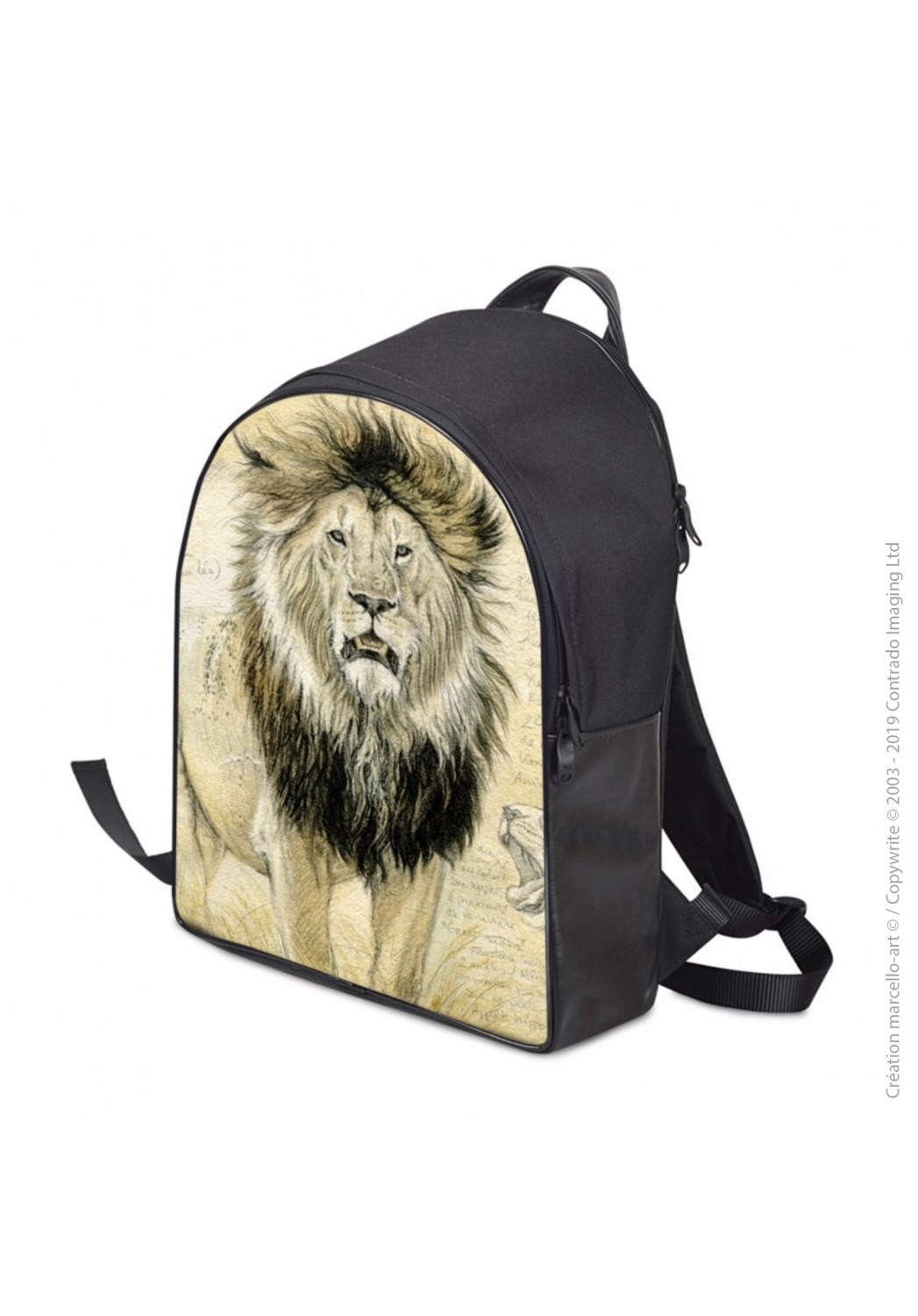 Marcello-art: Fashion accessory Backpack 4 lion Tanzania