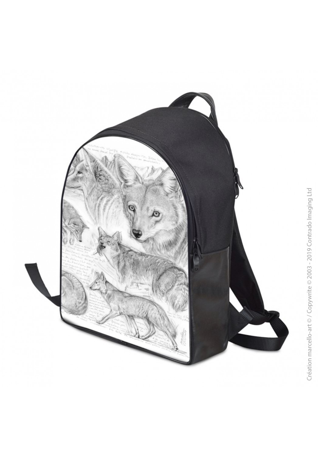 Marcello-art: Fashion accessory Backpack 391 coyote