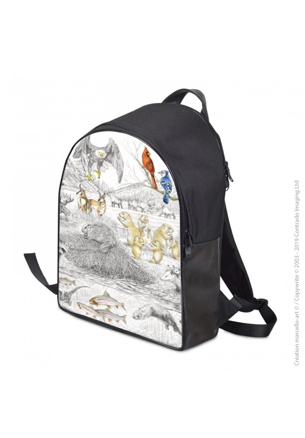 Marcello-art: Fashion accessory Backpack 393 american fauna