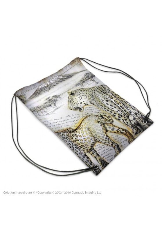 Marcello-art: Fashion accessory Sports bag 252 leopard