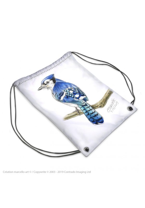 Marcello-art: Fashion accessory Sports bag 273 blue jay 393 jay