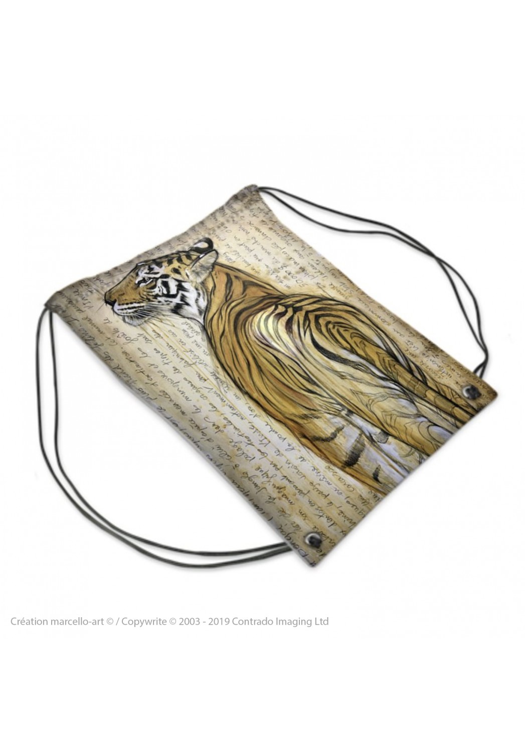 Marcello-art: Fashion accessory Sports bag 298 Bengal tiger