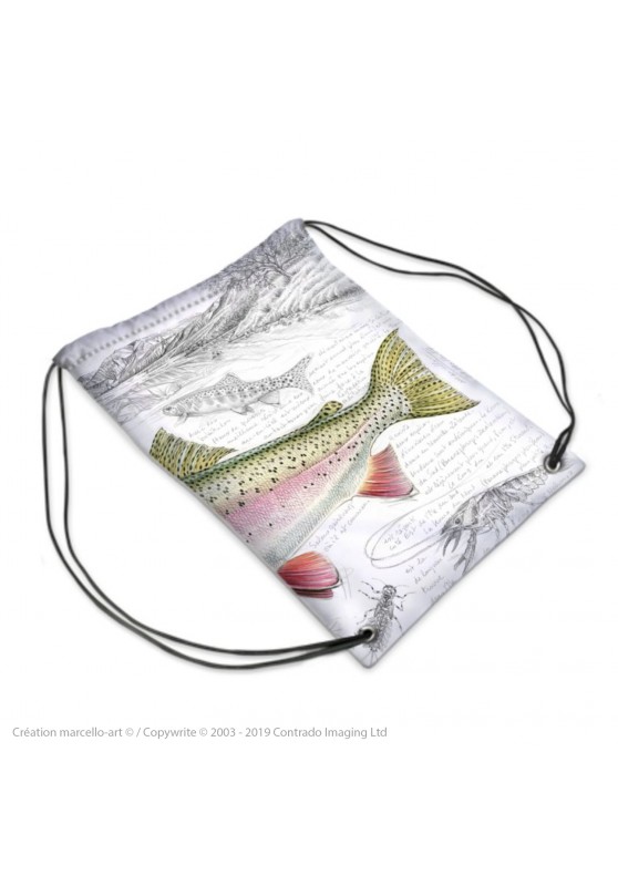 Marcello-art: Fashion accessory Sports bag 373 rainbow trout