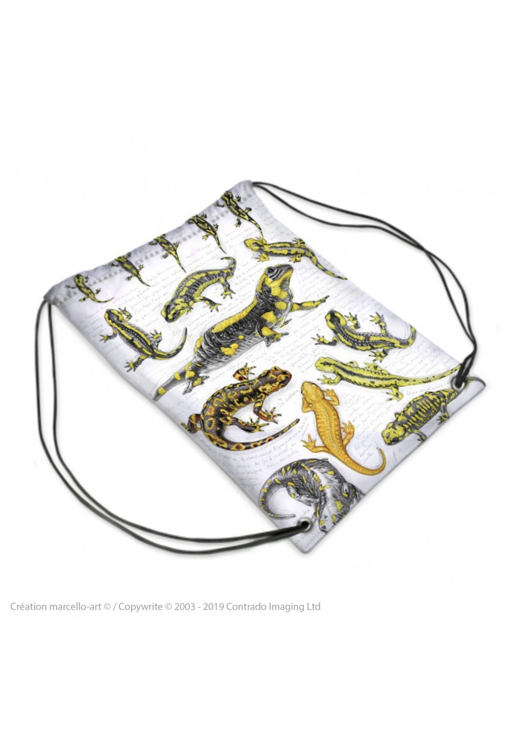 Marcello-art : Accessoires de mode Sac de sport 383 salamandre