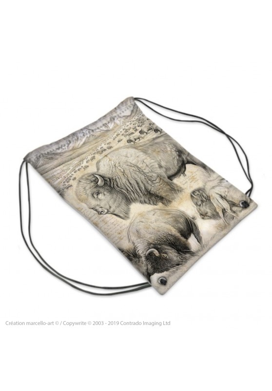 Marcello-art: Fashion accessory Sports bag 390 American buffalo