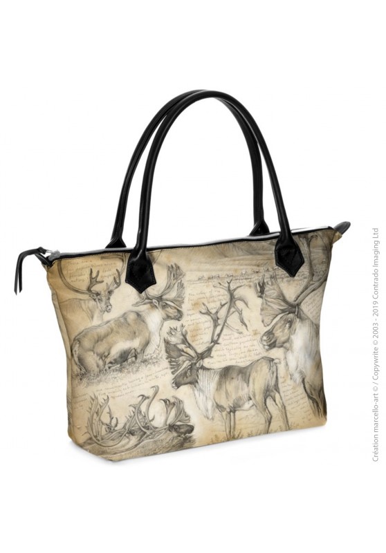 Marcello-art: Fashion accessory Zipped bag 190 caribou