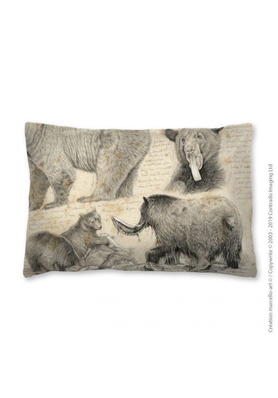 Marcello-art : Accessoires de mode Taie 382 A ours noir