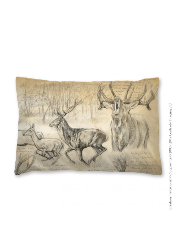 Marcello-art: Fashion accessory Pillowcase 271 A red deer