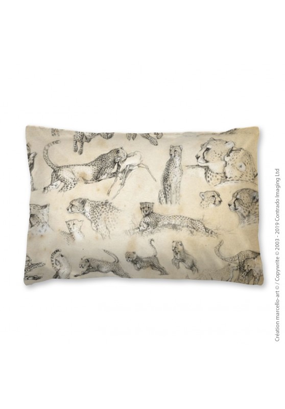 Marcello-art: Fashion accessory Pillowcase 320 A Cheetah For Ever
