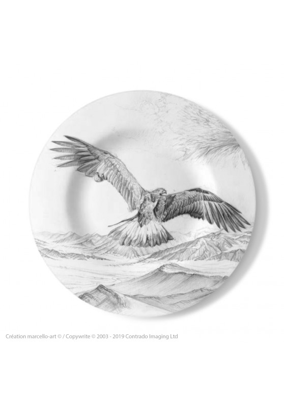 Marcello-art: Decorating Plates Decoration plates 201 Sayat Eagle