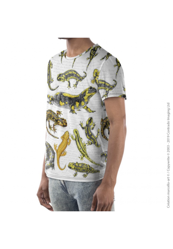 Marcello-art : T-shirt manches courtes T-Shirt manches courtes 383 salamandres