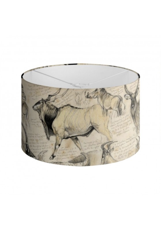 Marcello-art: Decoration accessoiries Lampshade 49 Wildlife of Cameroon
