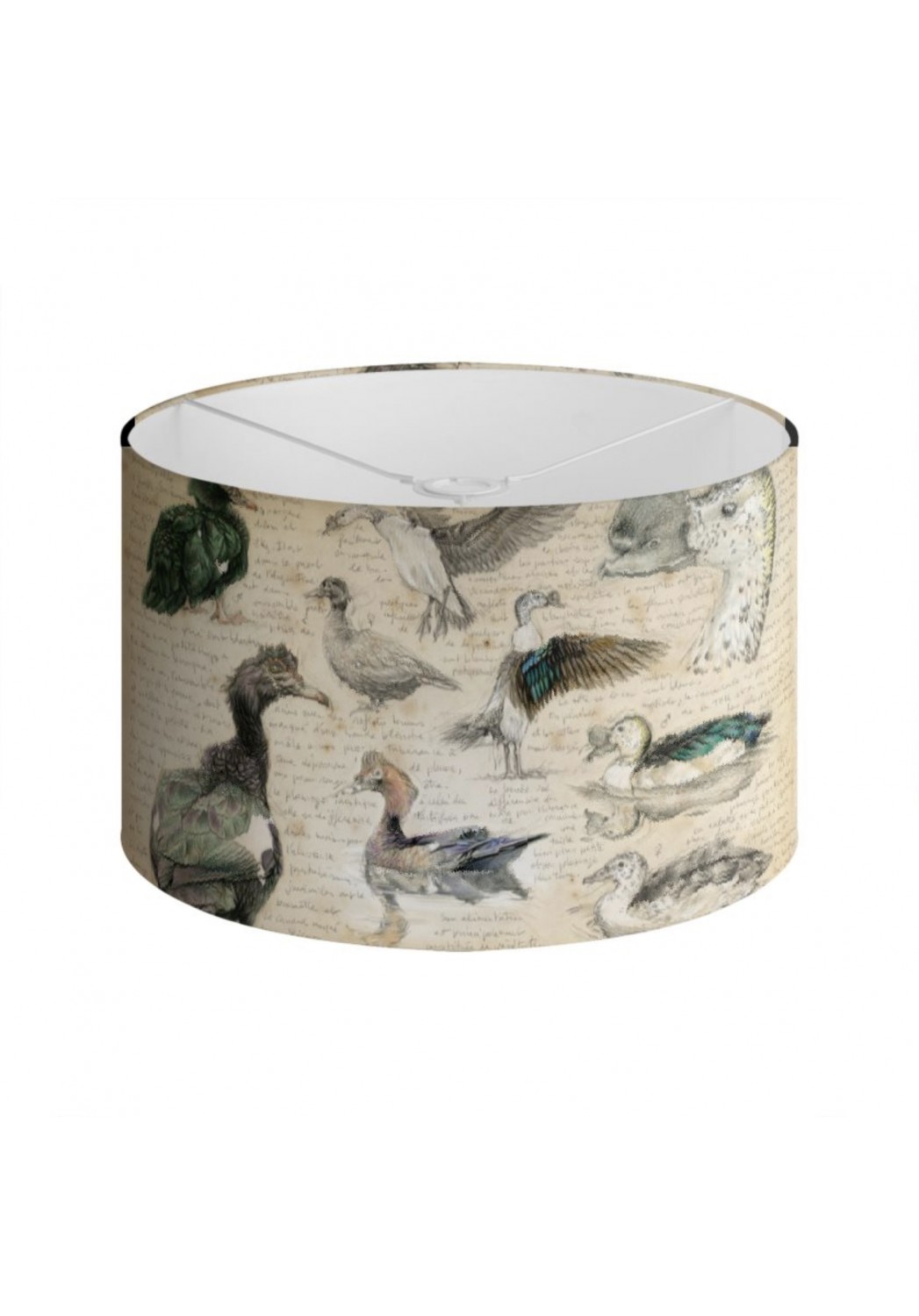 Marcello-art: Decoration accessoiries Lampshade 238 Muscovy Duck & Knob-billed Duck