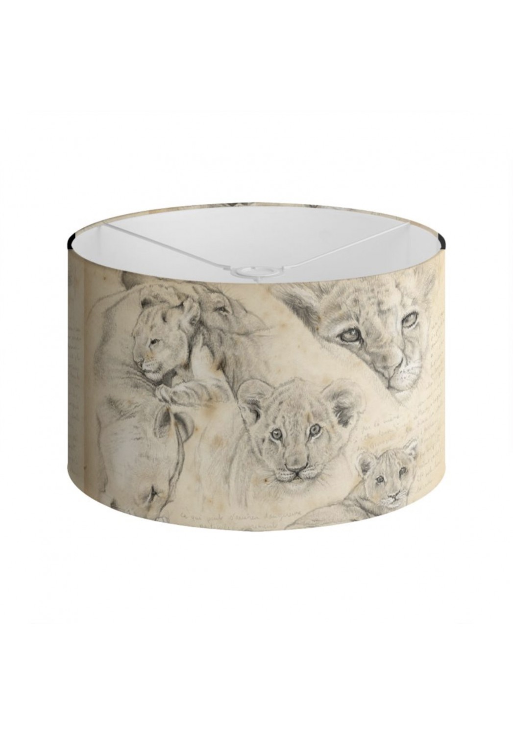 Marcello-art: Decoration accessoiries Lampshade 330 Lion cubs
