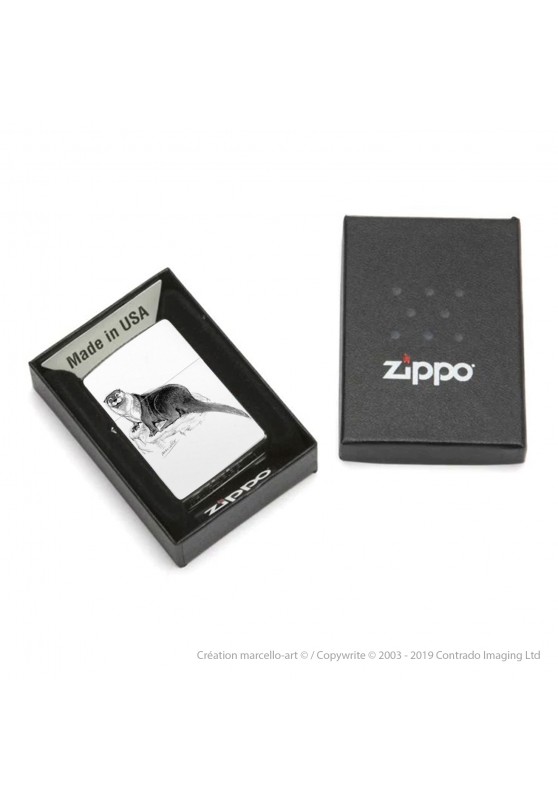 Marcello-art: Decoration accessoiries Zippo 32 otter