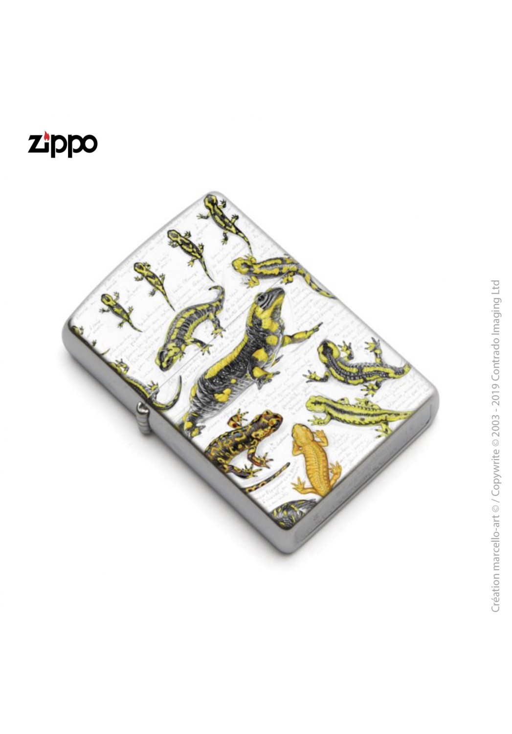 Marcello-art : Accessoires de décoration Zippo 383 A salamandre