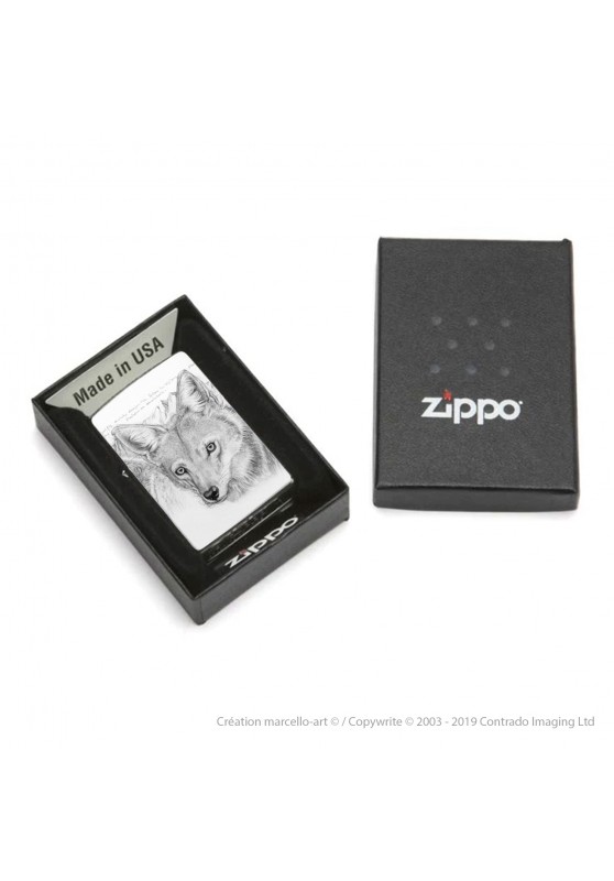 Marcello-art : Accessoires de décoration Zippo 391 coyote
