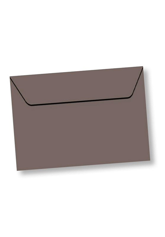 Marcello-art: Wish Card Rectangle envelope A5 velin 162x229 mm color taupe